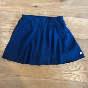 Prince Flounce Navy Tennis Skirt - XS